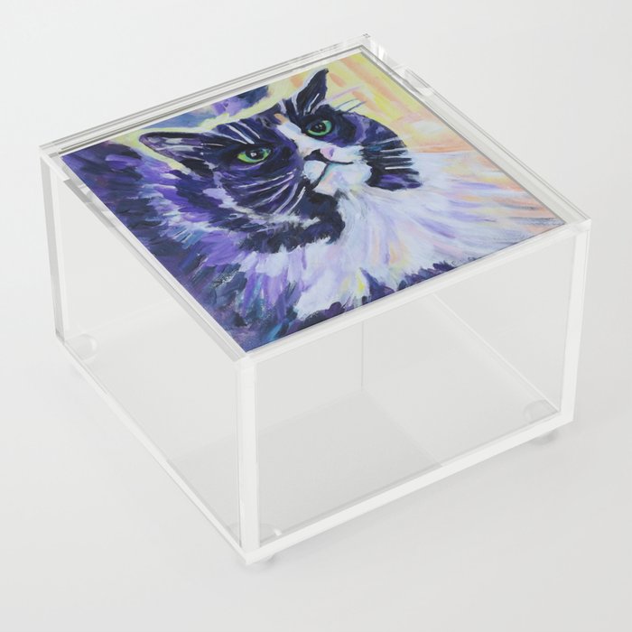 barbs cat Acrylic Box