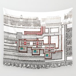 SUBTERRANEAN LONDON Wall Tapestry