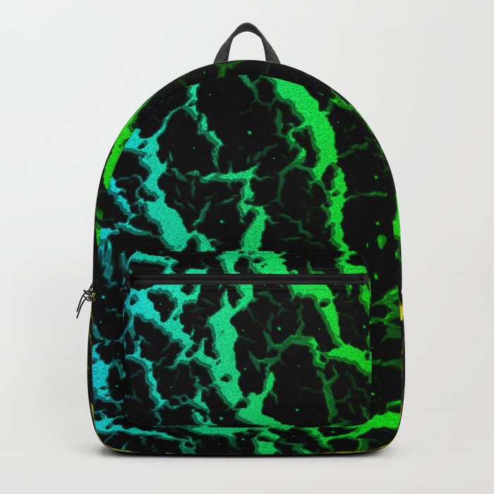 Cracked Space Lava - Rainbow BCGYR Backpack