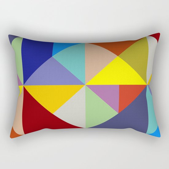 Abstract #229 Rectangular Pillow
