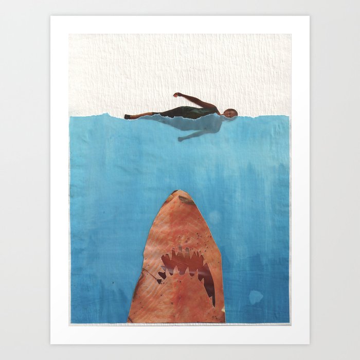 Fish Food Art Print