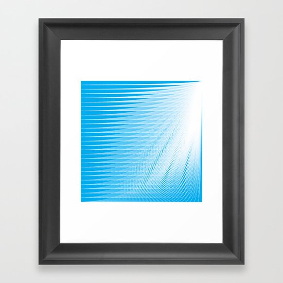 frozen still Framed Art Print
