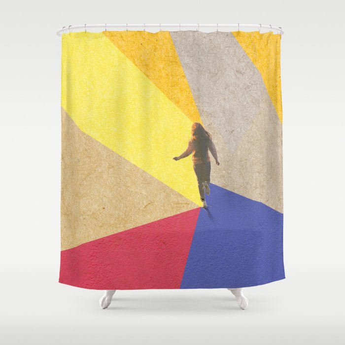 human dynamic #3 Shower Curtain