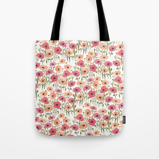 Garden Print Tote Bag