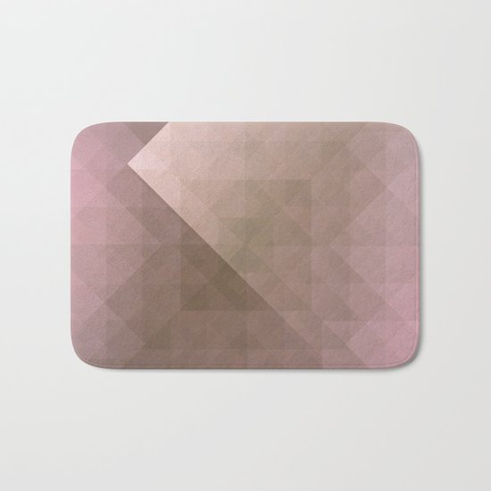 Blush Folded Star Bath Mat