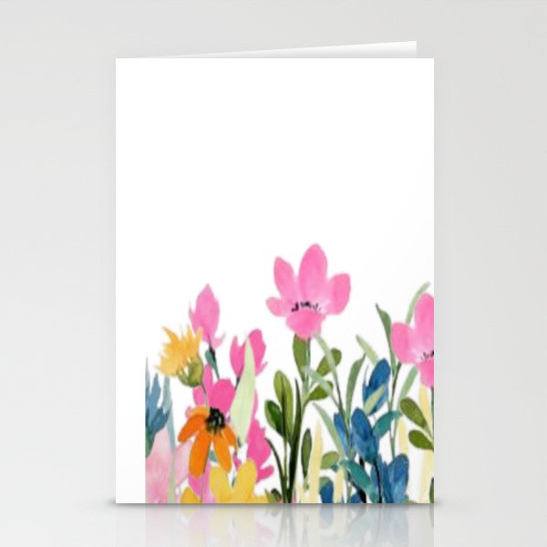 Floral Small Flowers  Stationery Cards