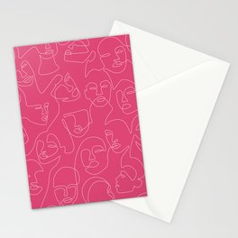 She's Pink Stationery Card