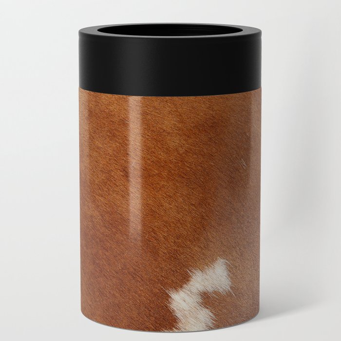 Texas style Cowhide Can Cooler