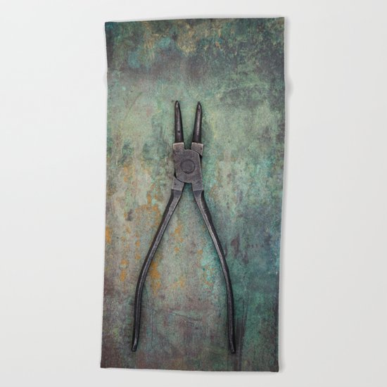Pliers II Beach Towel