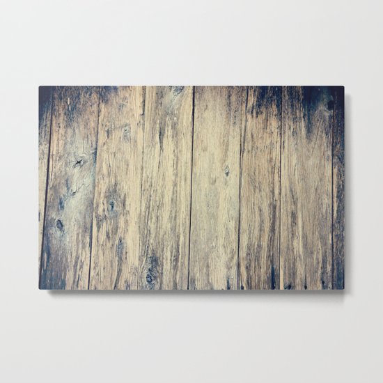 Wood Photography II Metal Print