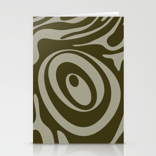 30 Abstract Liquid Swirly Shapes 220725 Valourine Digital Design  Stationery Cards