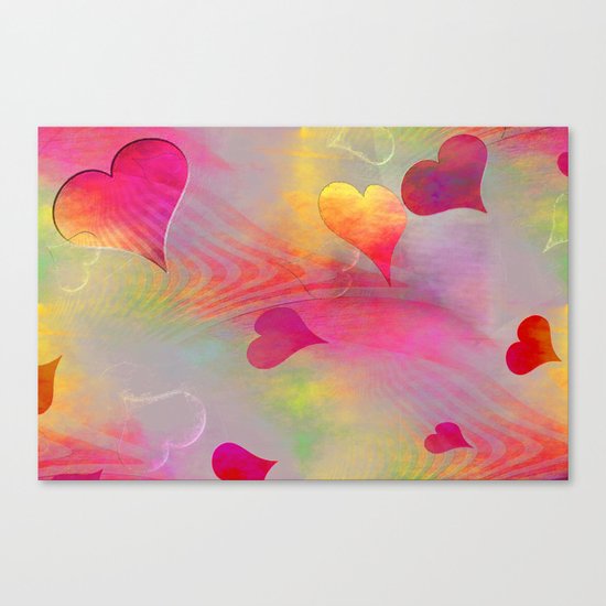 Hearts 2016/001 Canvas Print
