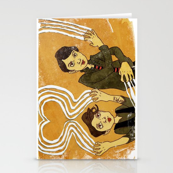 "Heartthrob" by Dmitri Jackson Stationery Cards