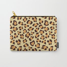 Leopard Skin Print Carry-All Pouch