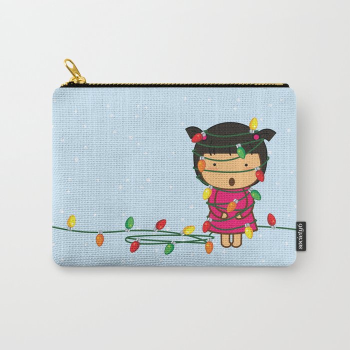 Fairy Lights on Winter Nights. Carry-All Pouch