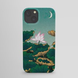Minhwa: Lotus Pond at Night C Type iPhone Case