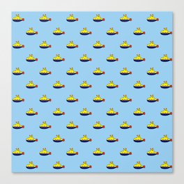 YELLOW SUBMARINE Canvas Print