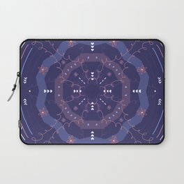 Purple Mandala Art Print Laptop Sleeve