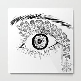 Ukrainian code Metal Print