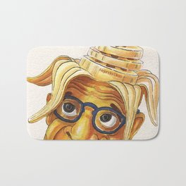 Woody Allen: 7 slices of banana Bath Mat