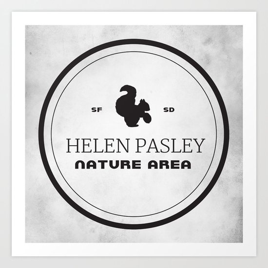 Helen Pasley Nature Area Art Print