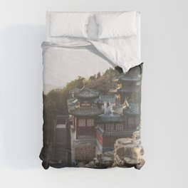 China Photography - Summer Palace Under The Beautiful Sunset Comforter