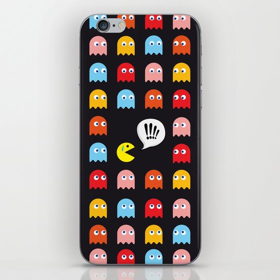 Pac-Man Trapped iPhone & iPod Skin
