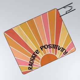 Radiate Positivity - Full of Sunshine Picnic Blanket