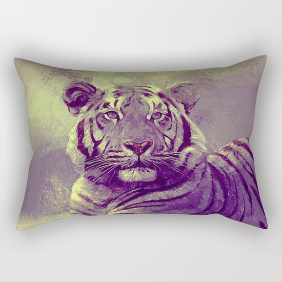 Tiger II Rectangular Pillow