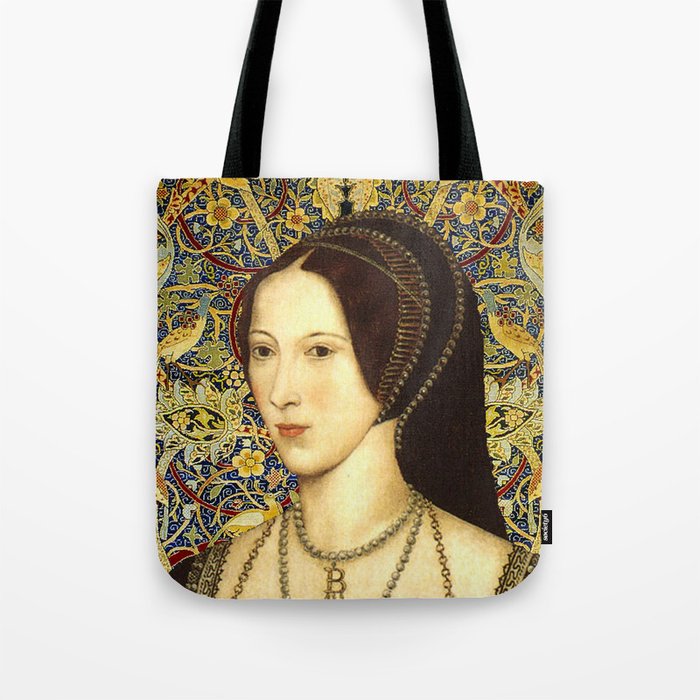 Queen Anne Boleyn Tote Bag