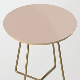 Pale Rose Taupe Solid Color Pairs Sherwin Williams Heart 2020 Forecast Color Likeable Sand SW 6058 Side Table