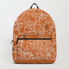 BIRMINGHAM Map - England | Orange + Colors, Review My Collections Backpack