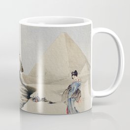 Time travelers in Egypt Coffee Mug