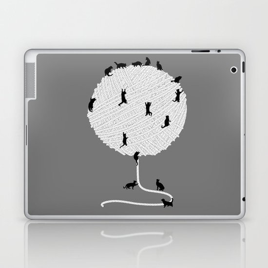 A Cats' Wandering Place Laptop & iPad Skin
