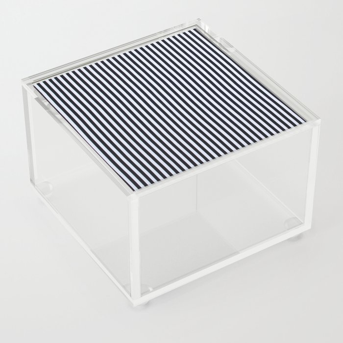 Simple line pattern Acrylic Box
