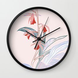 Flower 1 Wall Clock