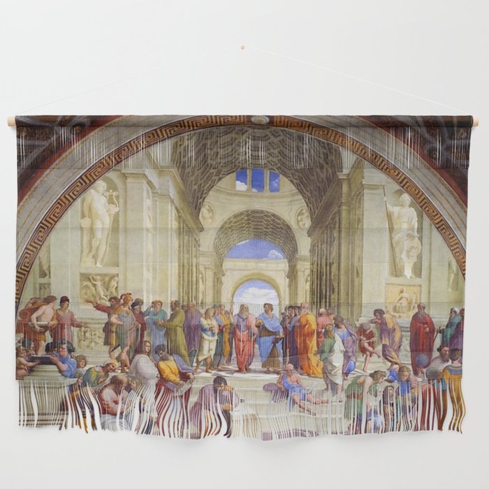 Raffaello Sanzio da Urbino - The School of Athens, 1509-1510 Wall Hanging