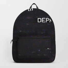 DEPRESSED Backpack | Nostalgia, Sad, Text, Graphicdesign, Mood, Depressed, Unhappy, Aesthetics, Feelings, Depression 