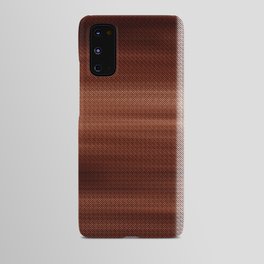 Double Lines (Rust) Android Case