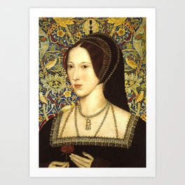 Queen Anne Boleyn Art Print