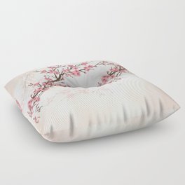 Cherry Tree Blossom - Sakura Branch Floor Pillow