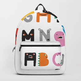 ABC The Monster Alphabet Backpack