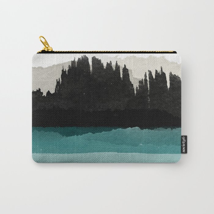 Lakeside Trees Carry-All Pouch