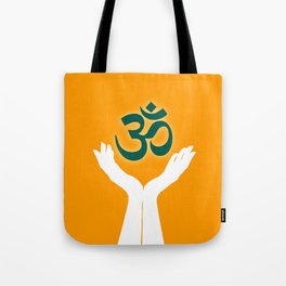 Ohm symbol Hindi Tote Bag