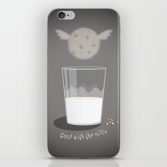 Gone with the milk iPhone & iPod Skin