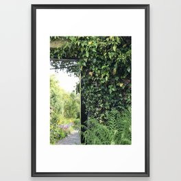 A botanic garden Framed Art Print