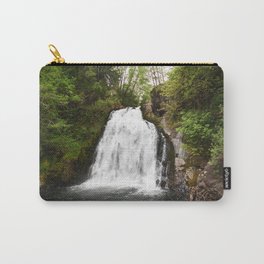 Young's River Falls Waterfall Oregon Pacific Northwest Forest Landscape Outdoors Hiking Travel Carry-All Pouch