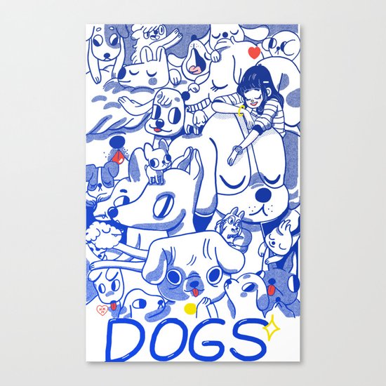 Dogs✧ Canvas Print