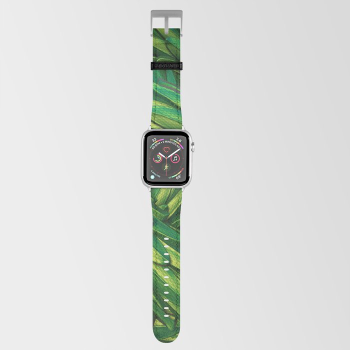 Green Metallic Dragon Skin. Apple Watch Band