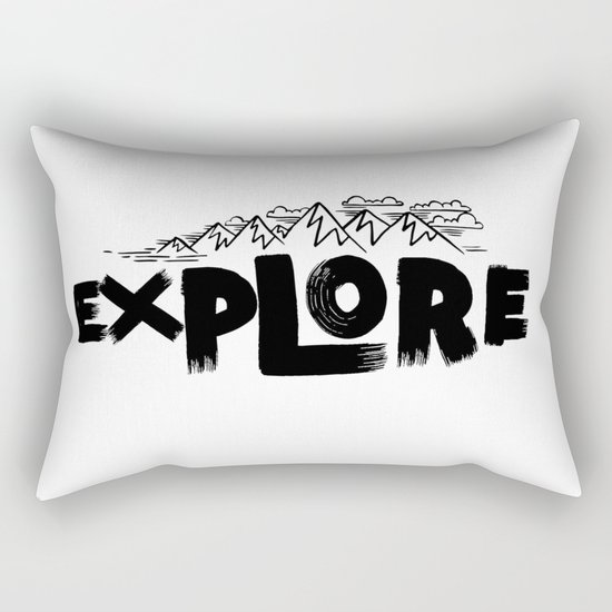 EXPLORE Rectangular Pillow